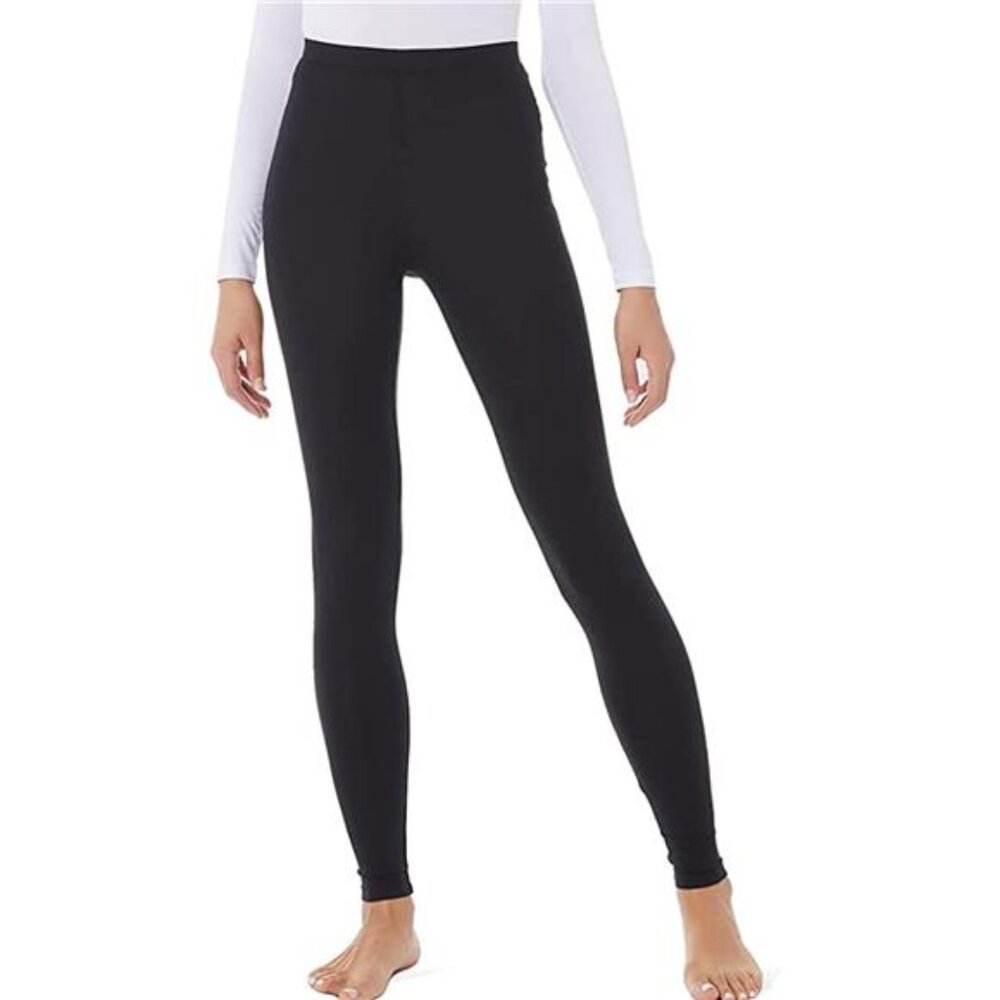 32 Degrees Women's Leggings Base Layer 2-Pack Legging (Black, Small)